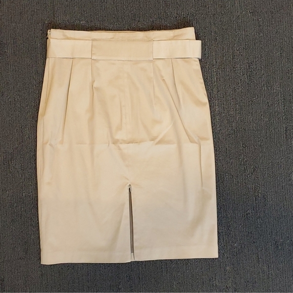 ( Cynthia Steffe ) Fitted Pencil Skirt with Belt - Picture 3 of 7